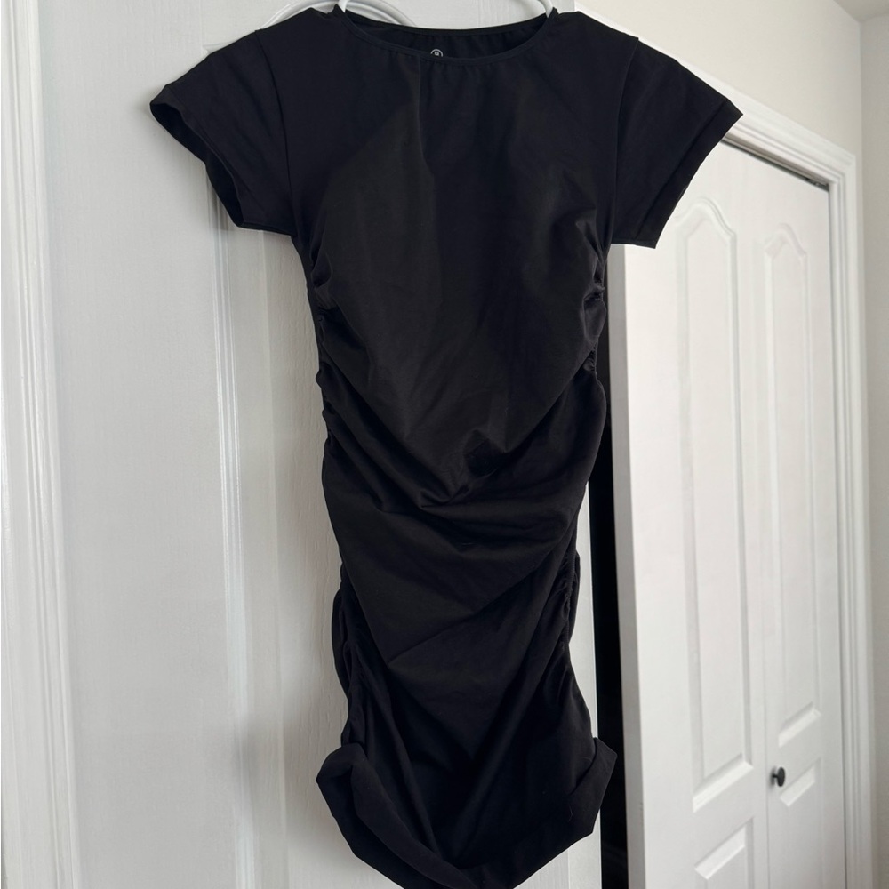 Blanqi maternity cap sleeve dress - Picture 4 of 6
